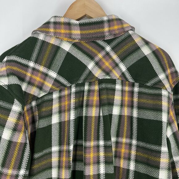 The North Face Shirt Size XL Mens Green Valley Twill Flannel Plaid Button Up - Picture 5 of 10
